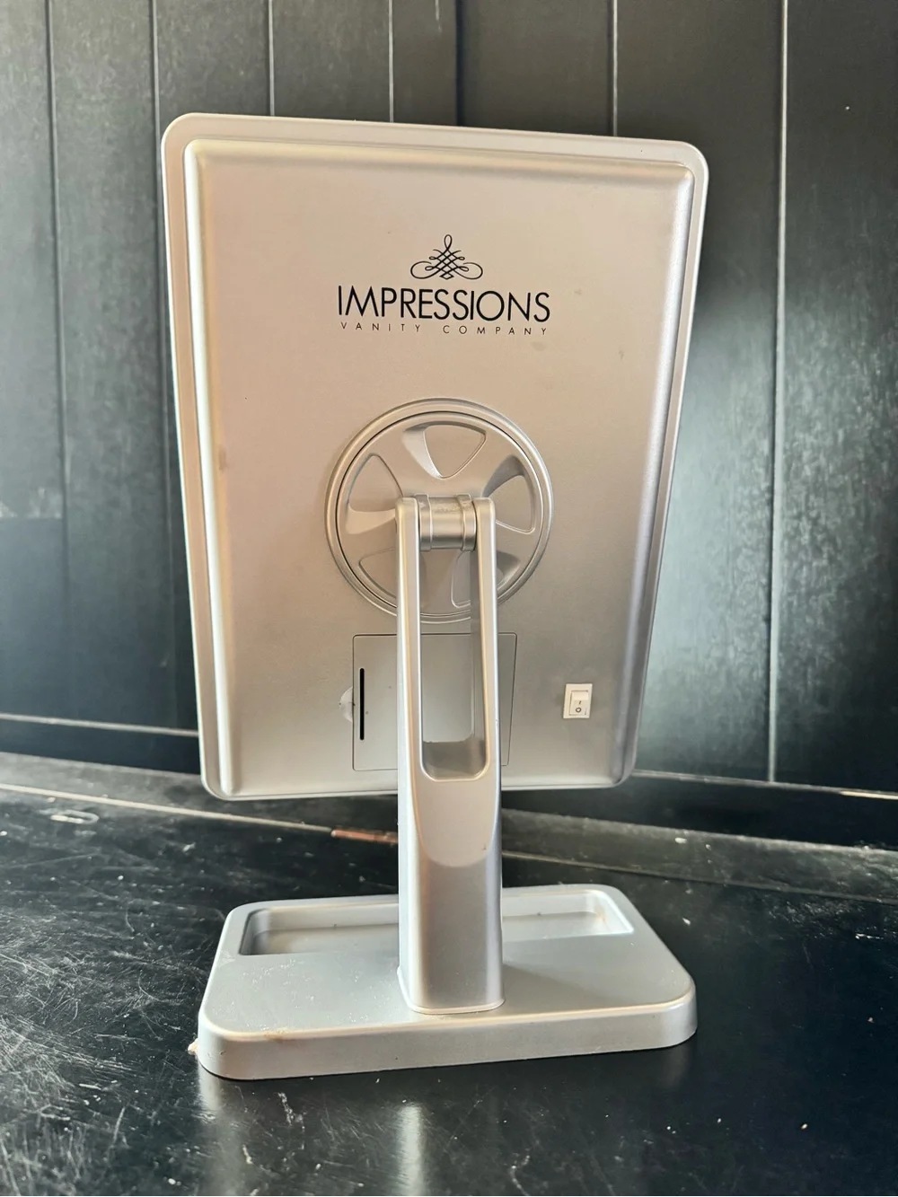 Impressions Silver LED Vanity Mirror with Touch Sensor